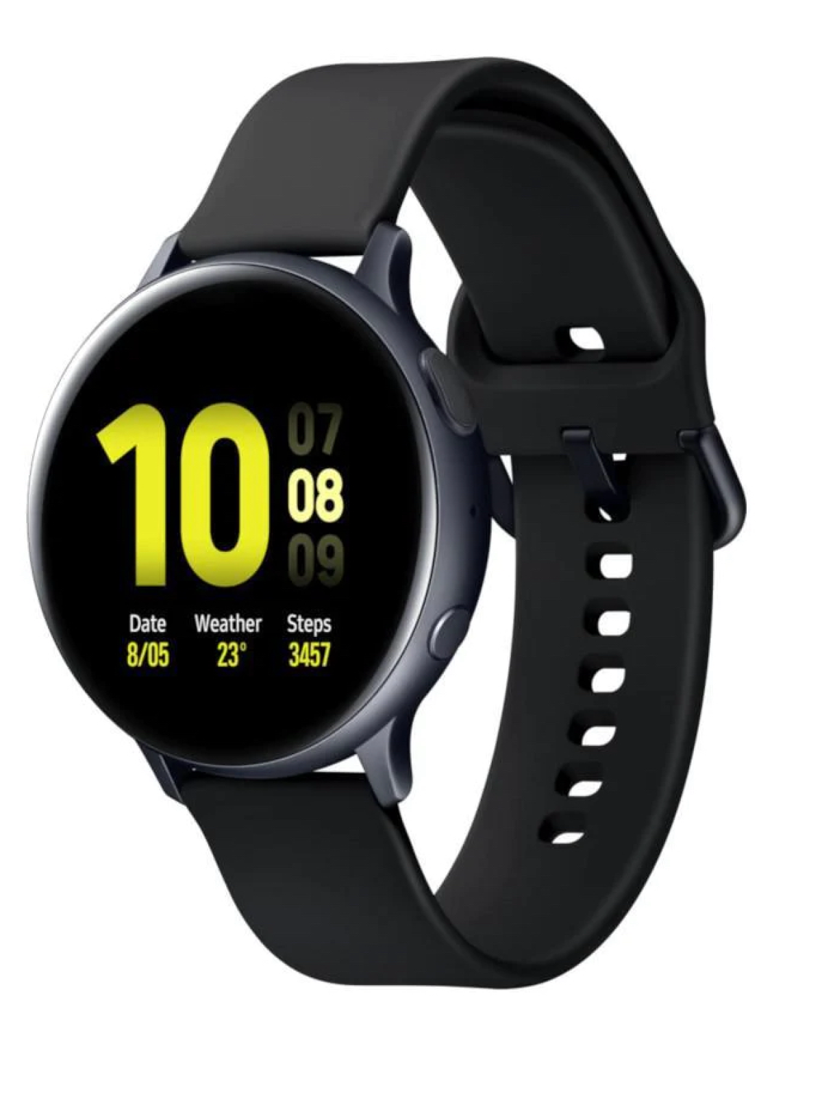 Samsung Galaxy Watch Active 2 Noir Bracelet silicone Noir