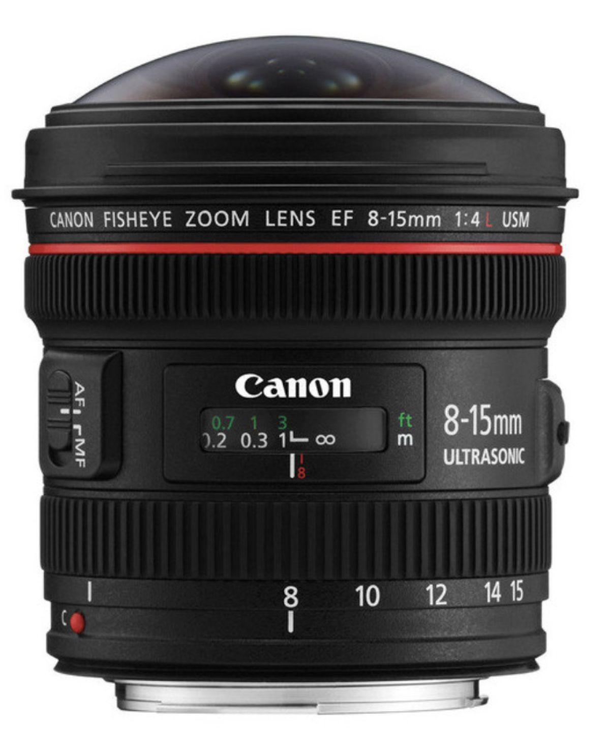 Canon 8-15MM EF 1:4 L USM Fisheye pour Canon Reflex