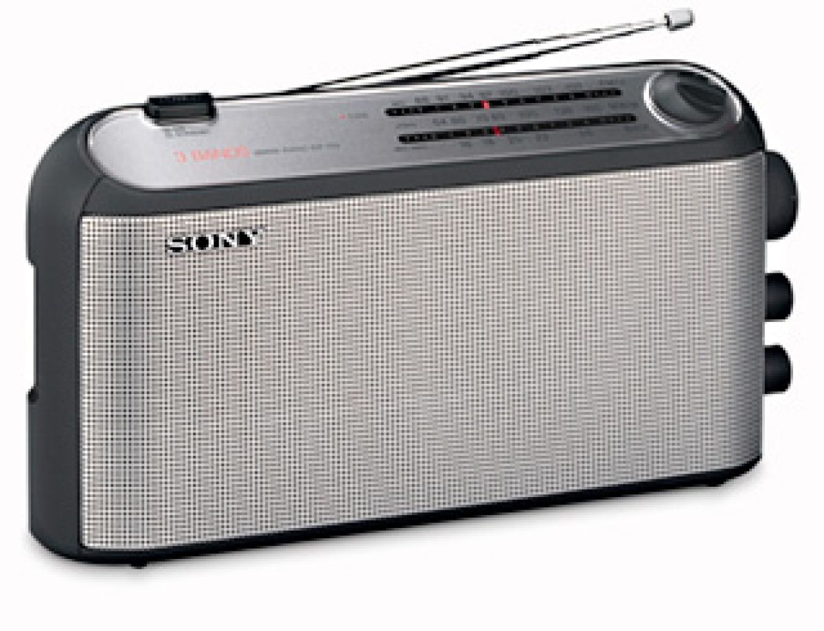 Sony ICF-703L Radio Portable Gris argent