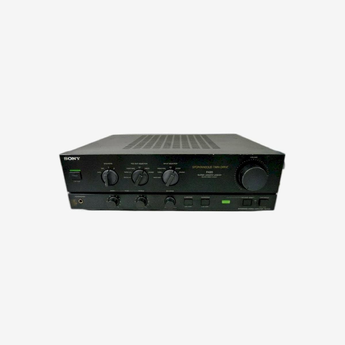 Sony F120 Stéréo 2 X 40W Noire