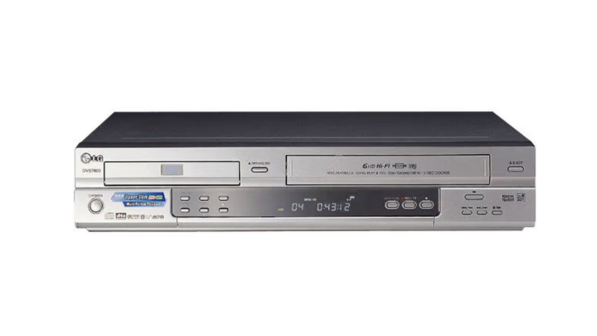 LG DVS7800 Gris Combi DVD/VHS occasion seconde main chez