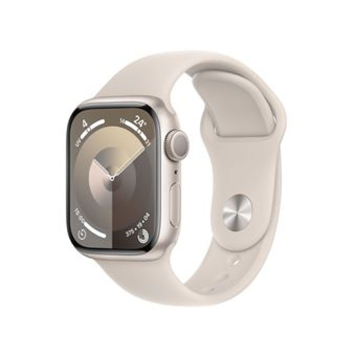 Apple Apple Watch Series 7 41mm (A2473) Aluminium Or Bracelet Boucle Unique Silicone