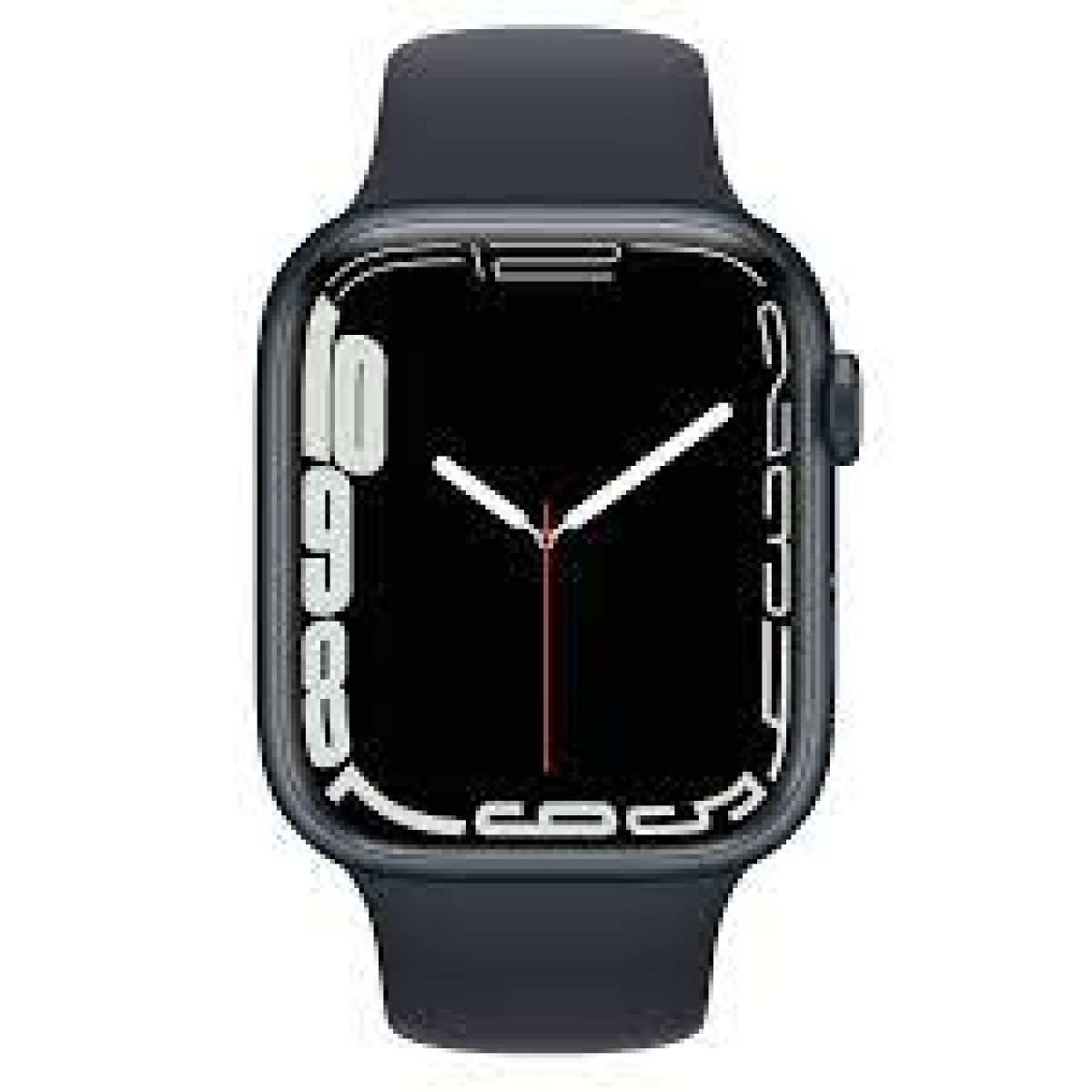 Apple Apple Watch Series 7 45mm (A2474) Aluminium Minuit Bracelet Sport Noir