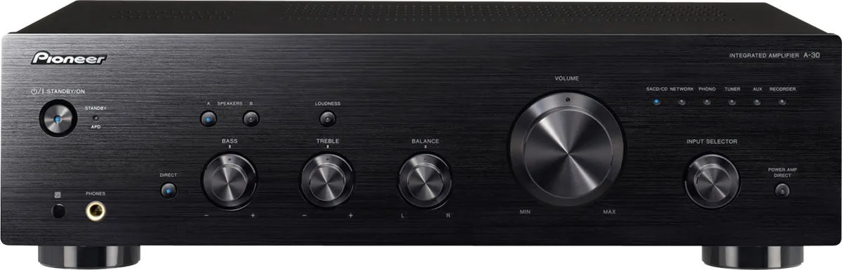 Pioneer A-30 Stéréo  Noir