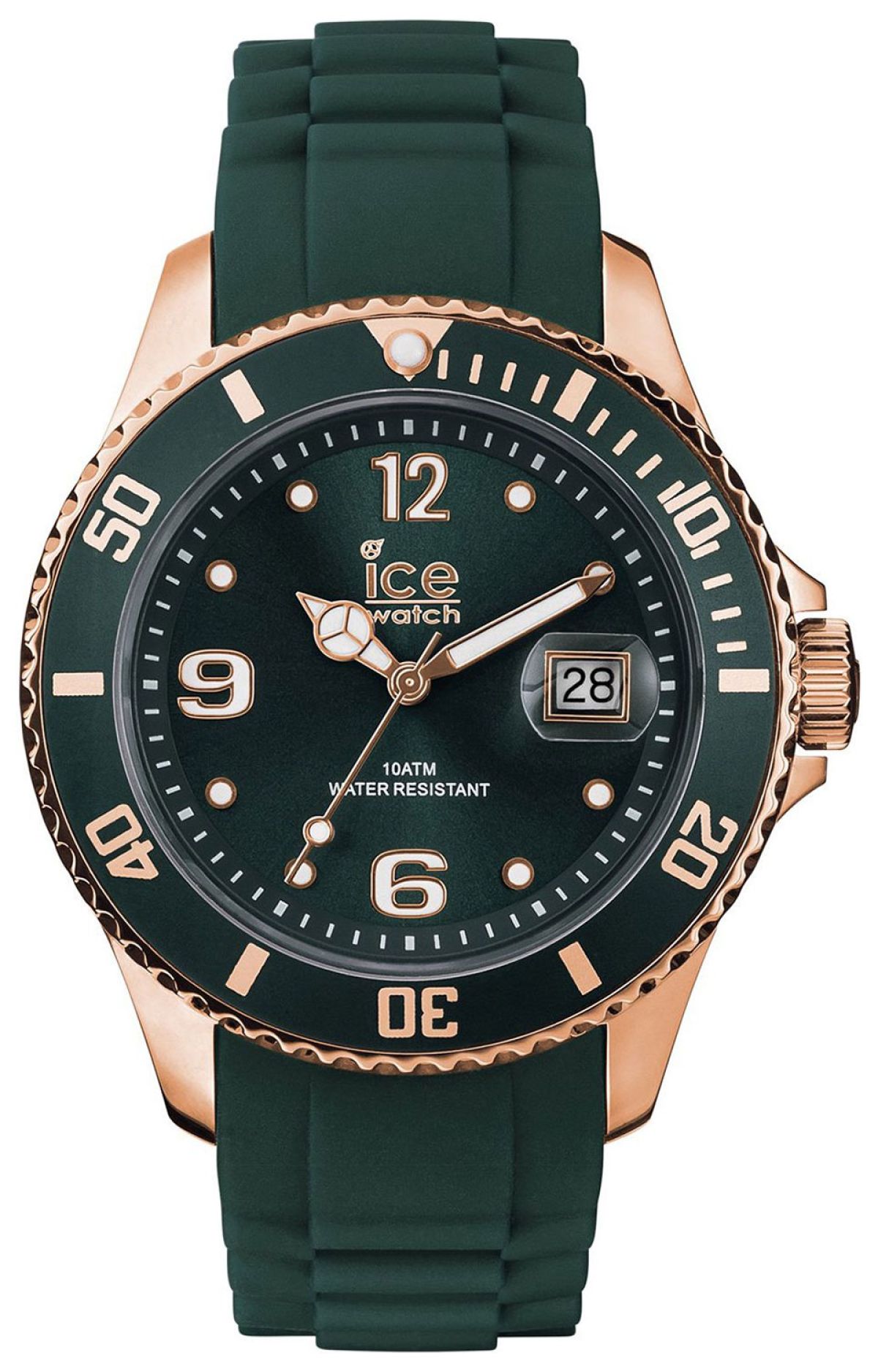 Ice Watch Is.for.b.s.13 Quartz Vert / Gold Plastique