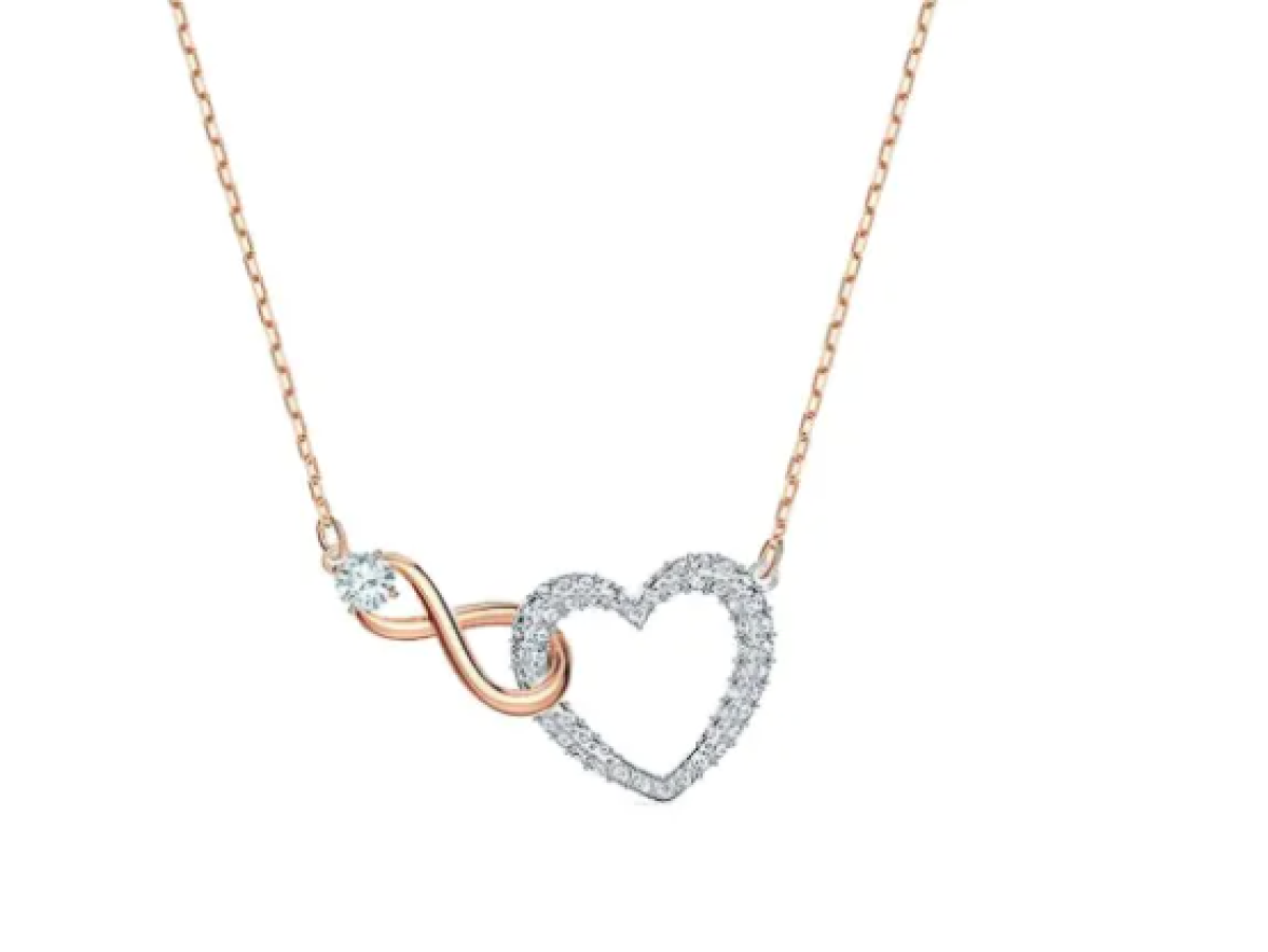 Swarovski Hyperbola  Plaqué Or rose Collier