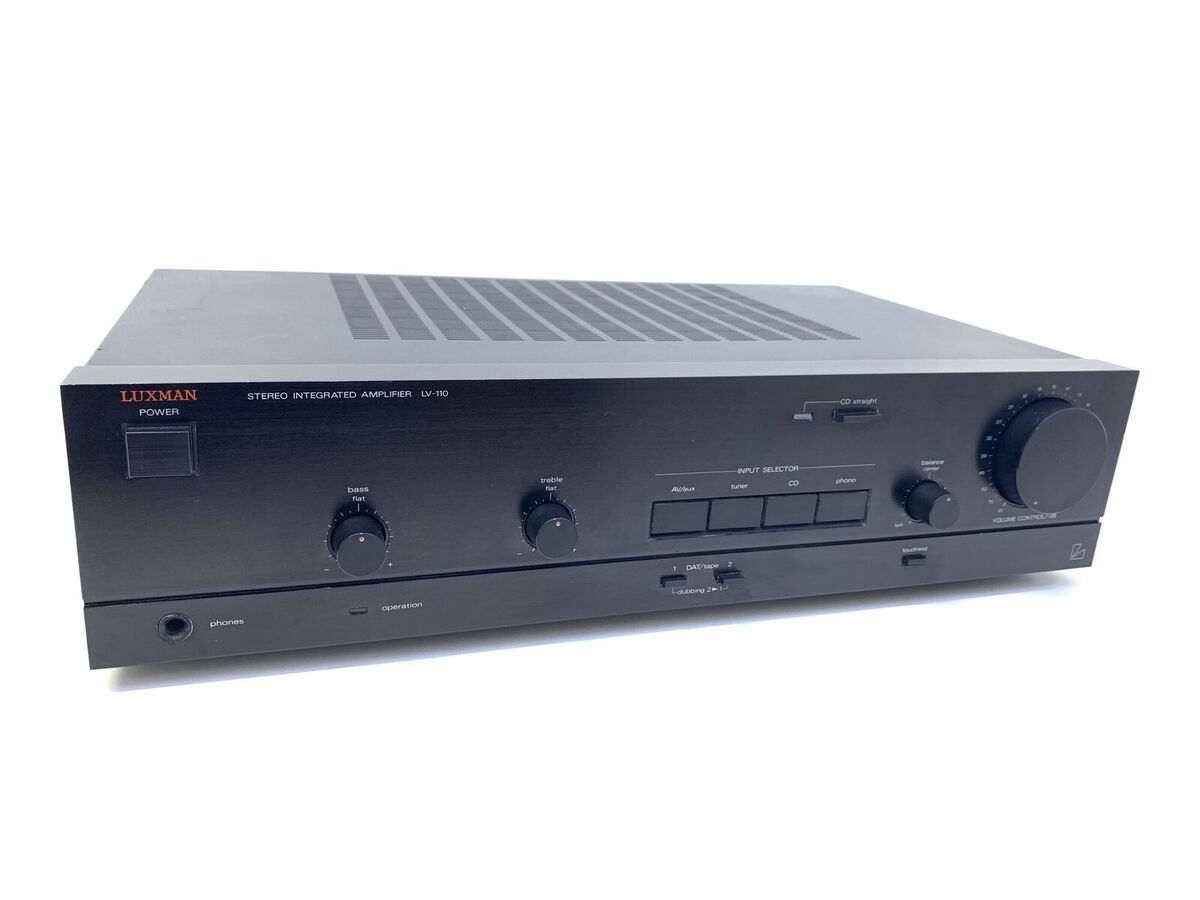 Luxman LV-110 Stéréo  Noir