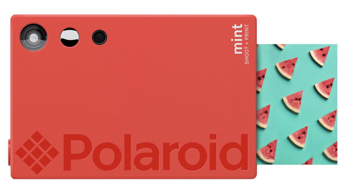 Polaroid Mint Orange shoot+print