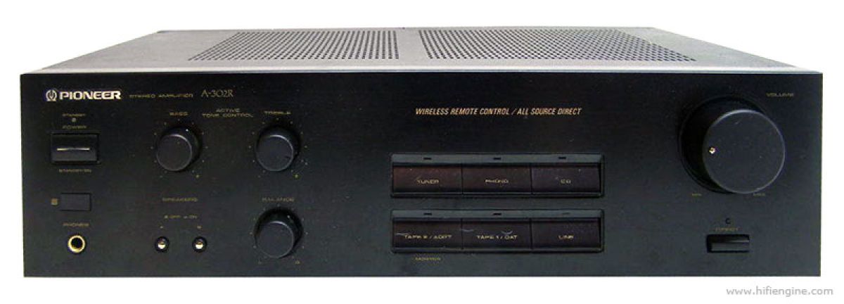 Pioneer A-302R Stéréo  Noir