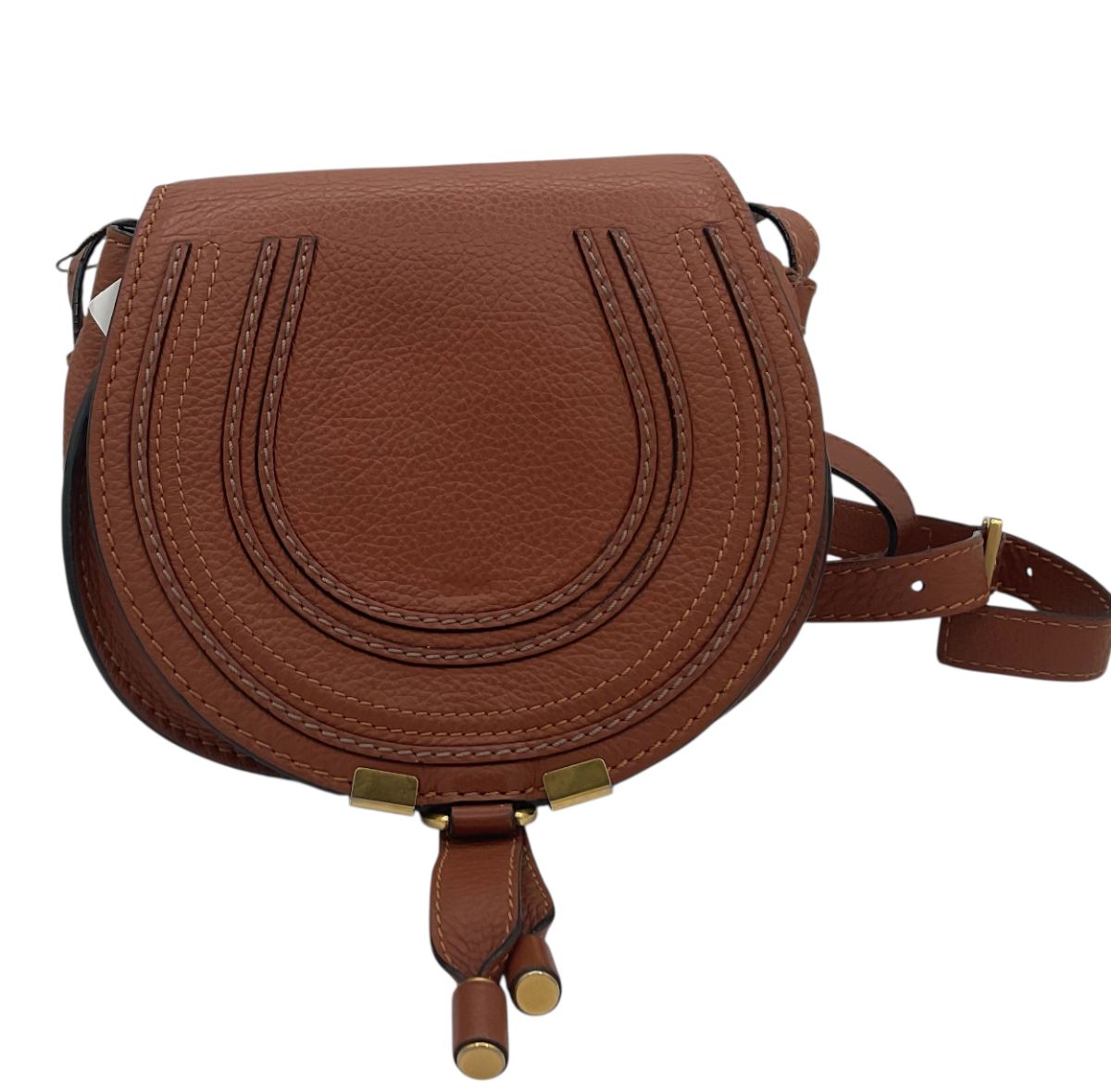 Chloé Marcie Petit Cuir Marron