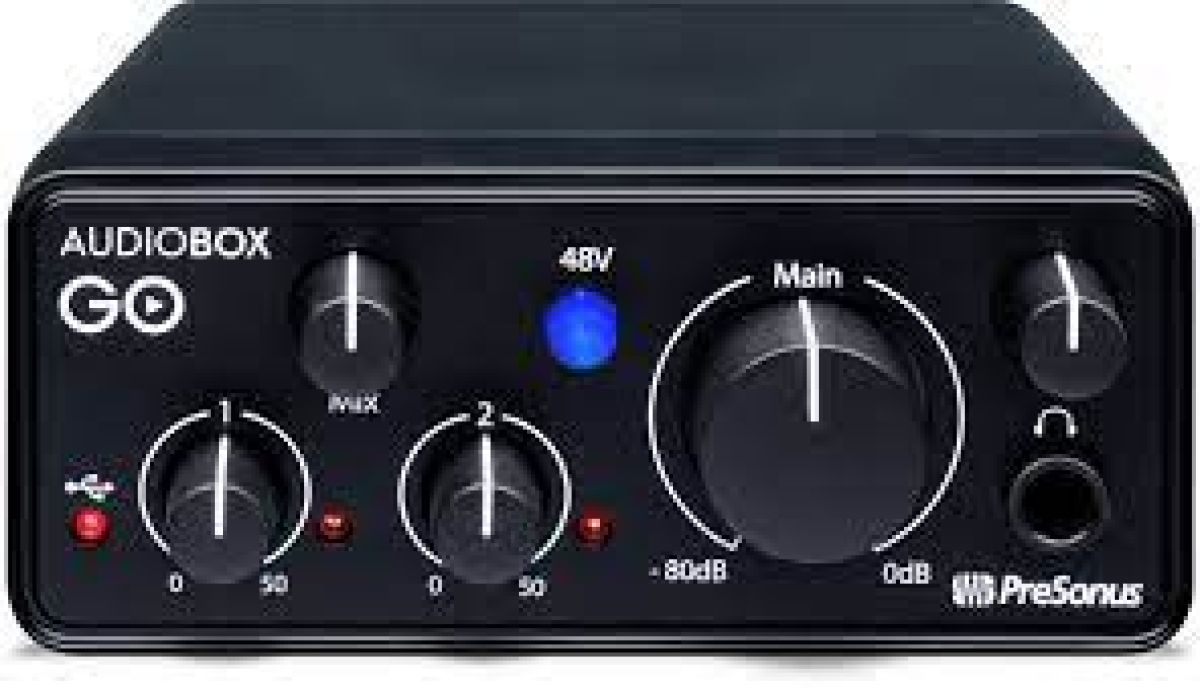 Presonus AudioBox Go Carte son USB