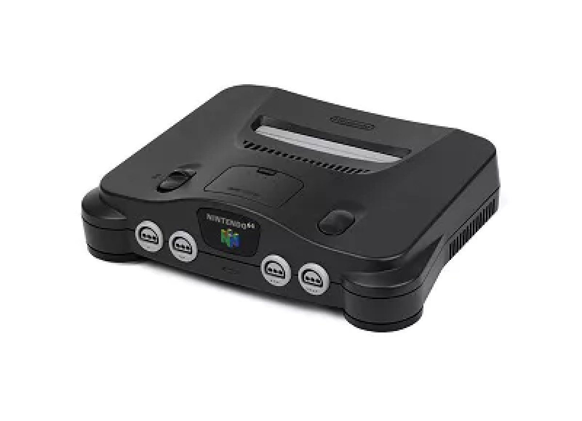 Nintendo N64 Noir avec 1 manette