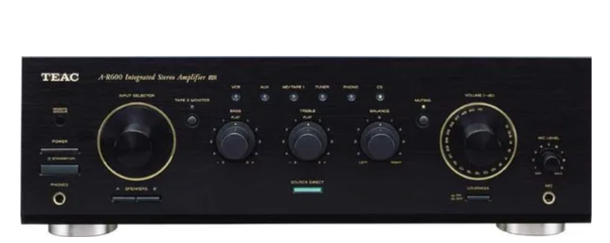 Teac A-R600 Stéréo  Noir