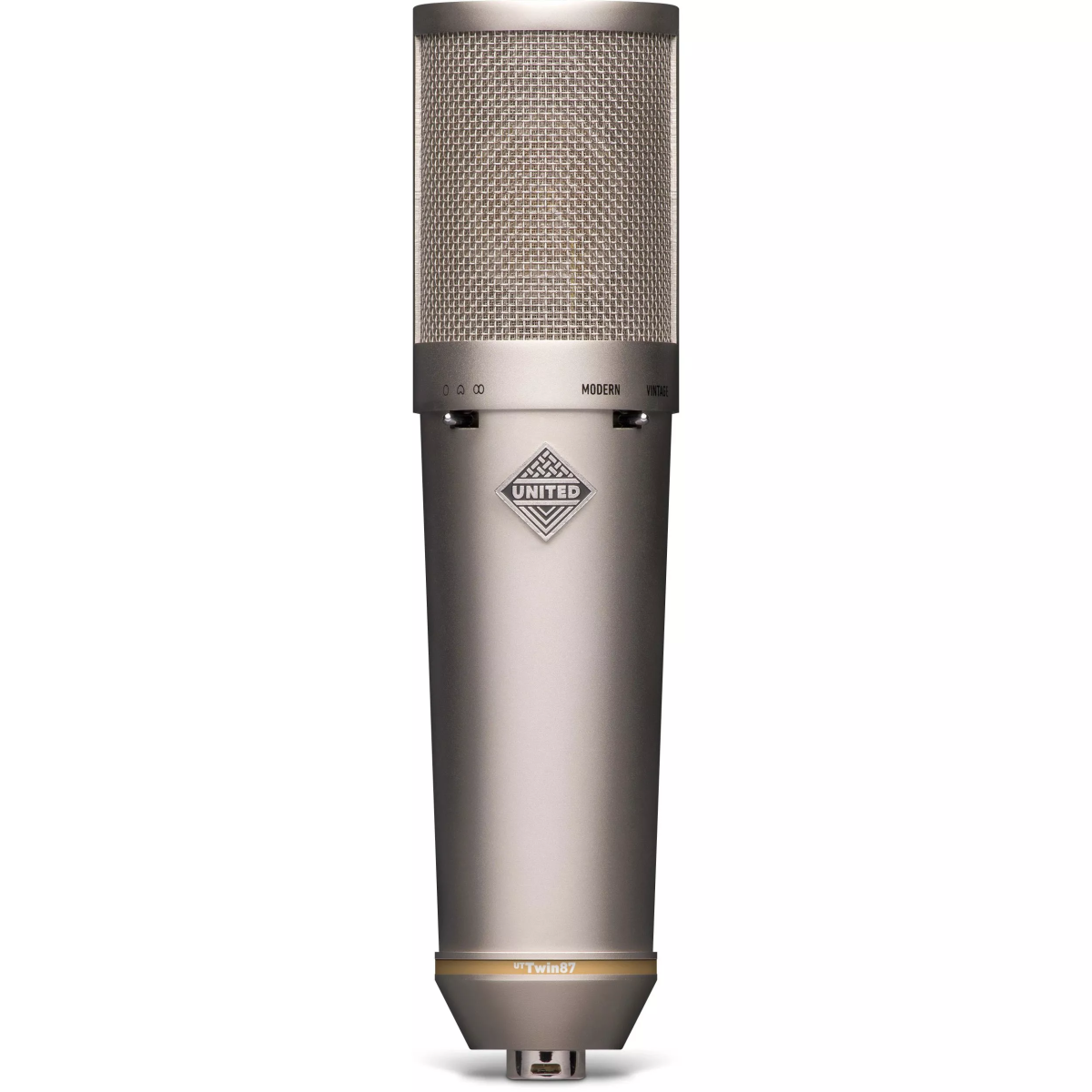 United TWIN 87 Micro à condensateur Gris