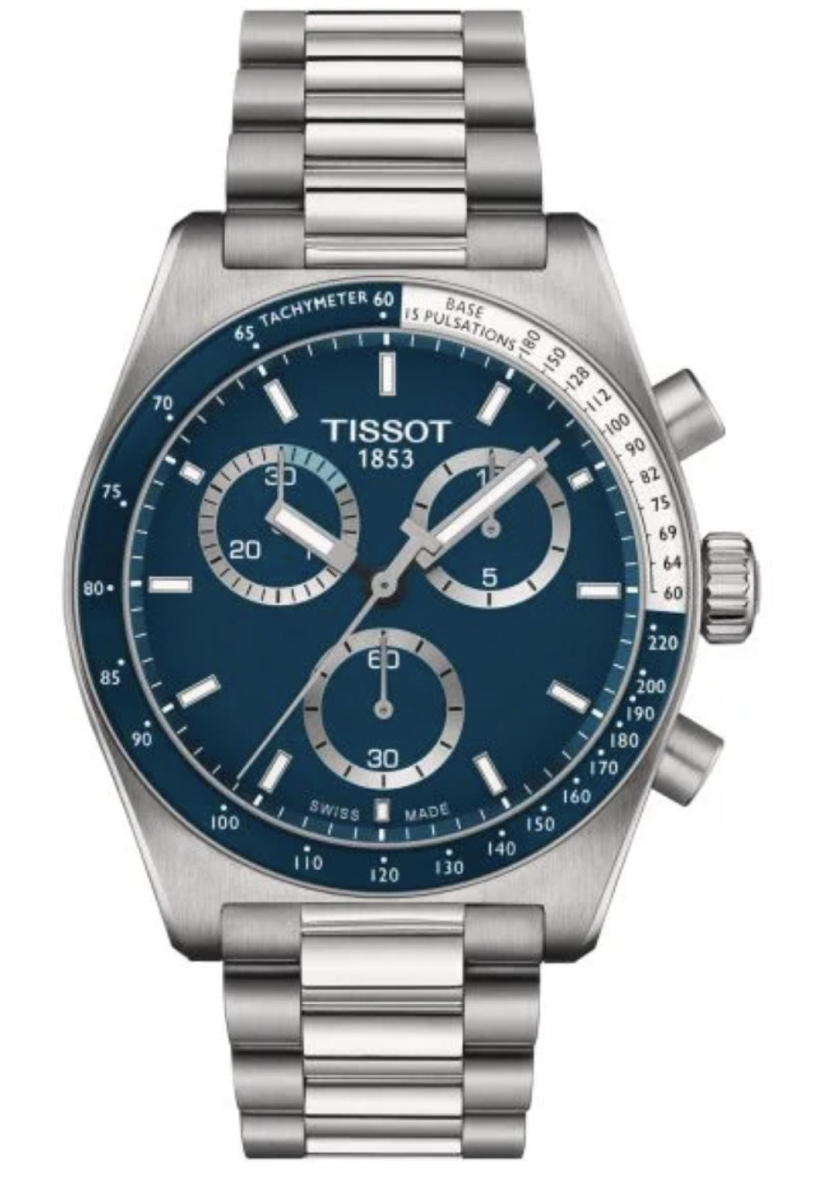 Tissot PR 516 Quartz BLEU Acier