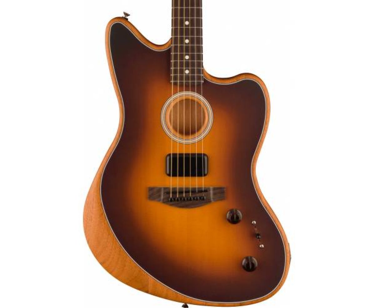 Fender Acoustasonic Standard Jazzmaster Electro-acoustique Folk Droitier