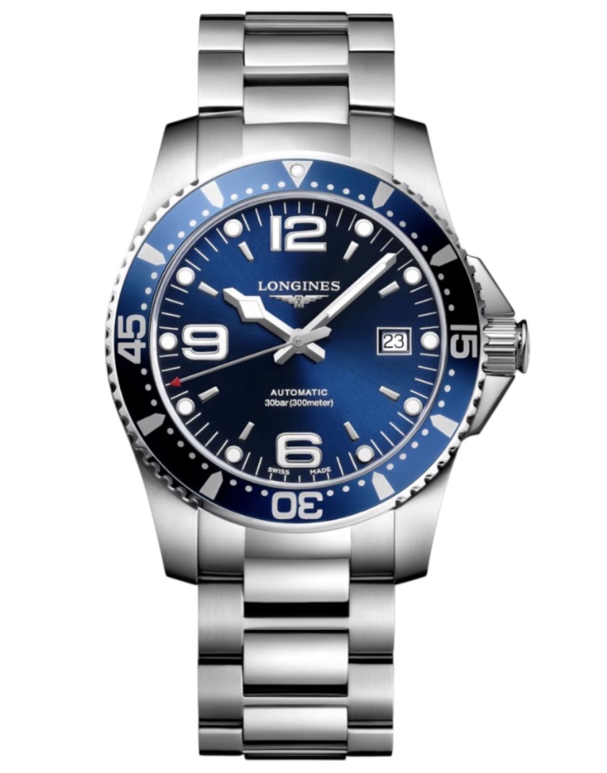 Longines Hydroconquest 44mm Automatique Acier Bleu
