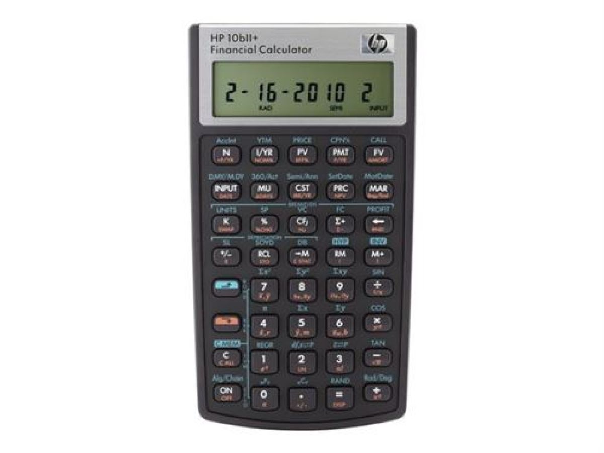 HP 10bII + Calculatrice