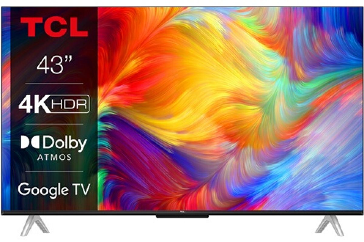 TCL 43P638 Smart TV 4K 109cm