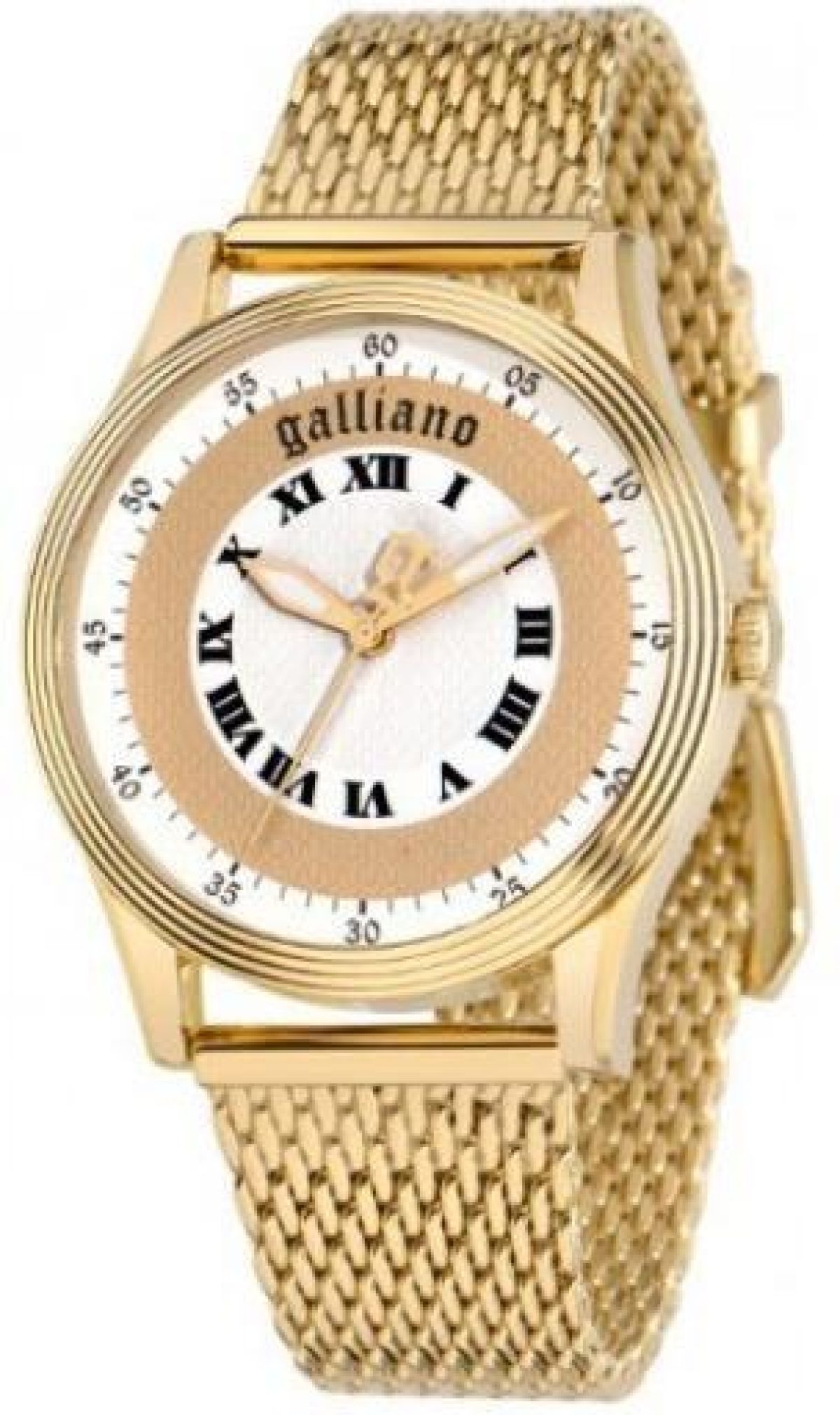 Galliano 2553104501 Quartz Blanc Acier