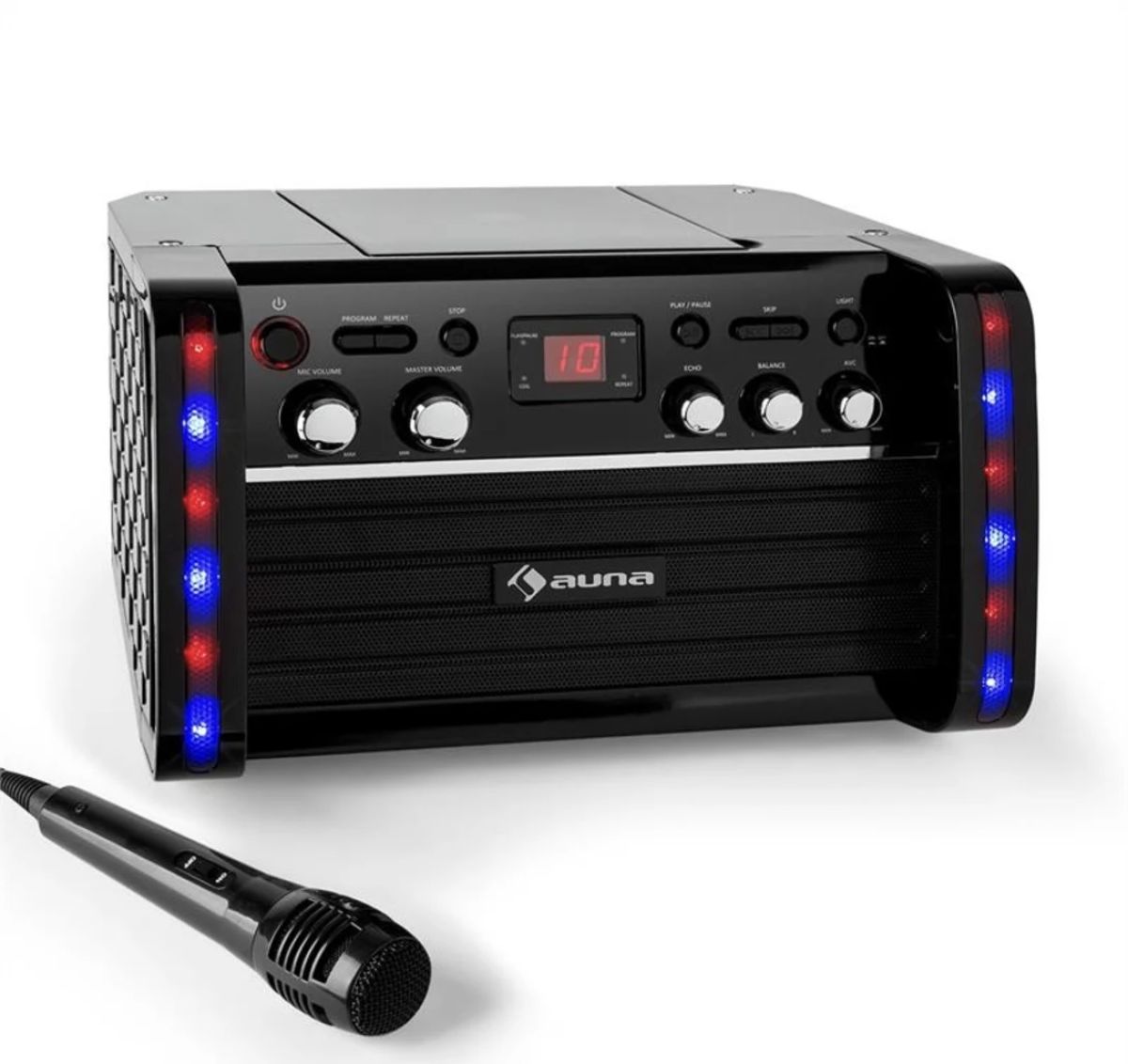 Auna Auna karaoke machine Lecteur CD  noir