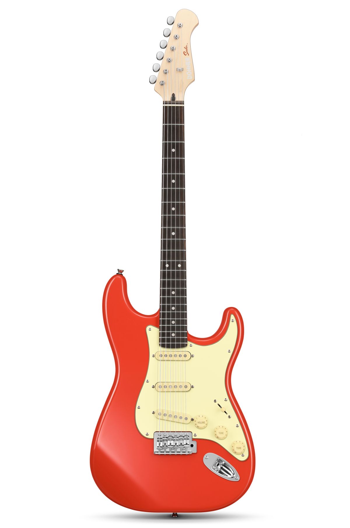 Donner DST-600 Rouge Type SG Double cut Droitier