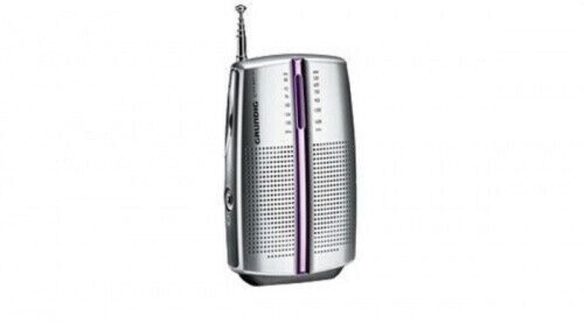 Grundig City 31 Radio Portable Gris argent
