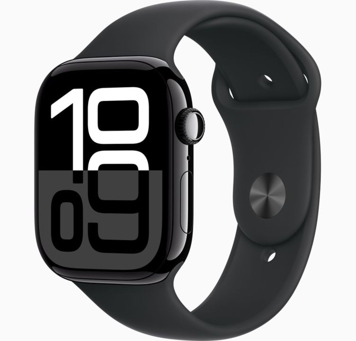 Apple Series 10 46mm  Bracelet Sport Noir