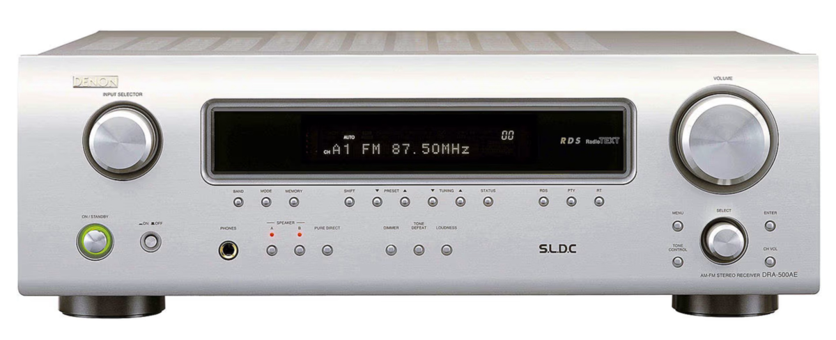 Denon DRA-500AE Stéréo 2X95 Gris