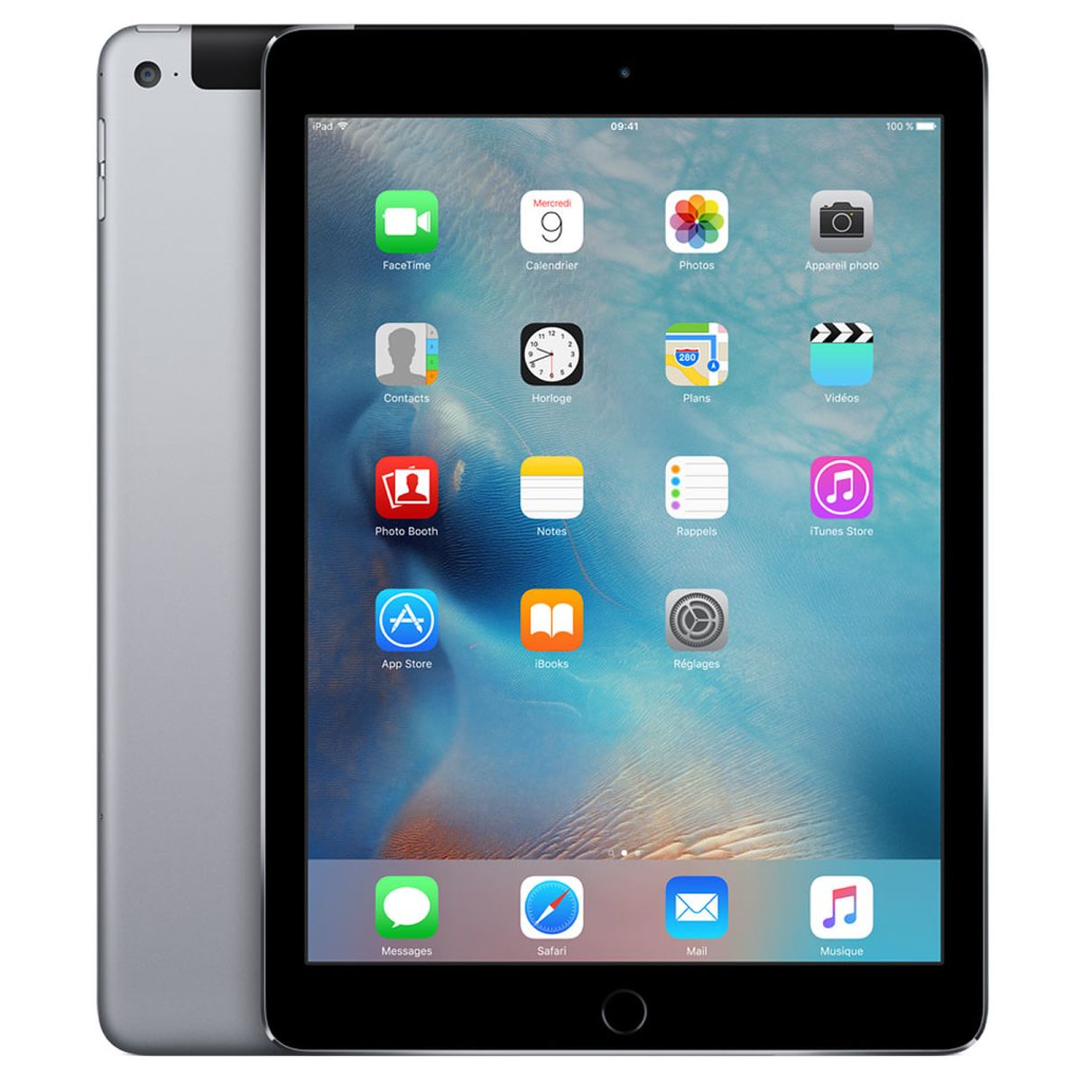 Apple iPad Air 2 A1567 WiFi + 4G 32 Go Gris sidéral