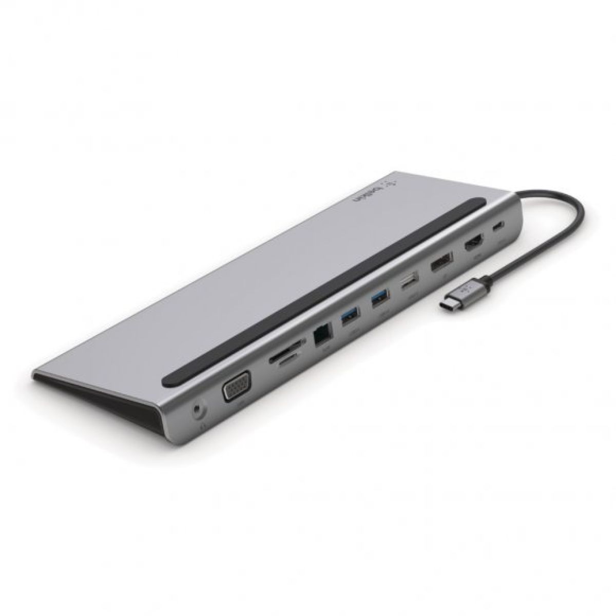 Belkin Station d'accueil USB-C multiport 11-en-1 Station d'accueil USB C Gris