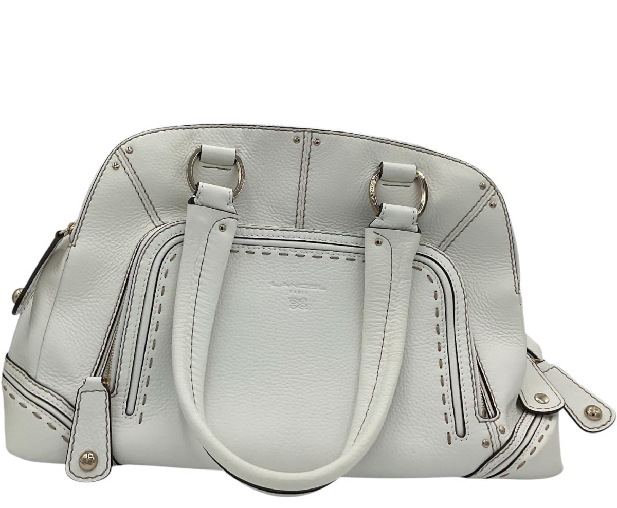 Lancel Mademoiselle Adjani L Cuir Crème