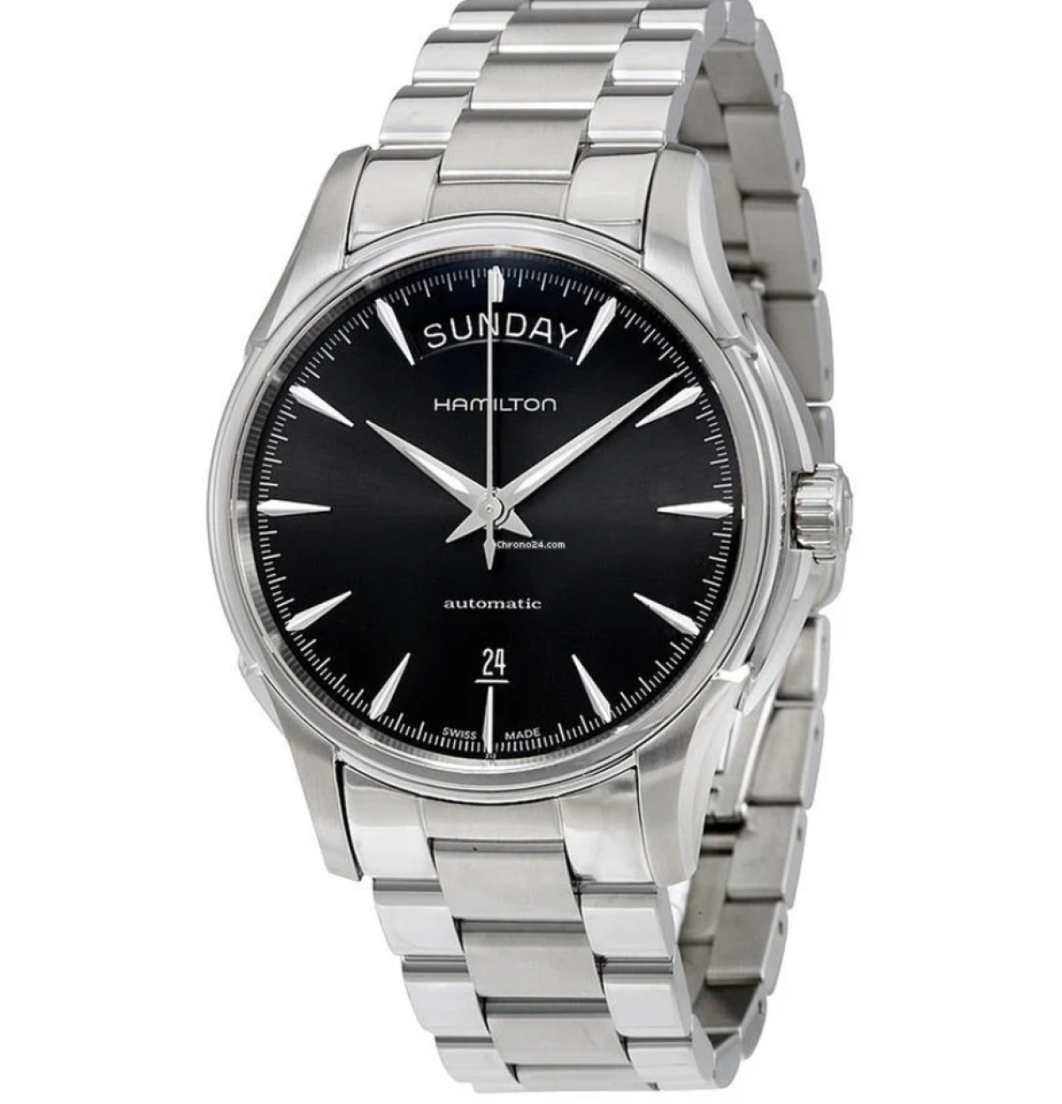Hamilton JAZZMASTER DAY DATE H325051 Automatique NOIR Acier