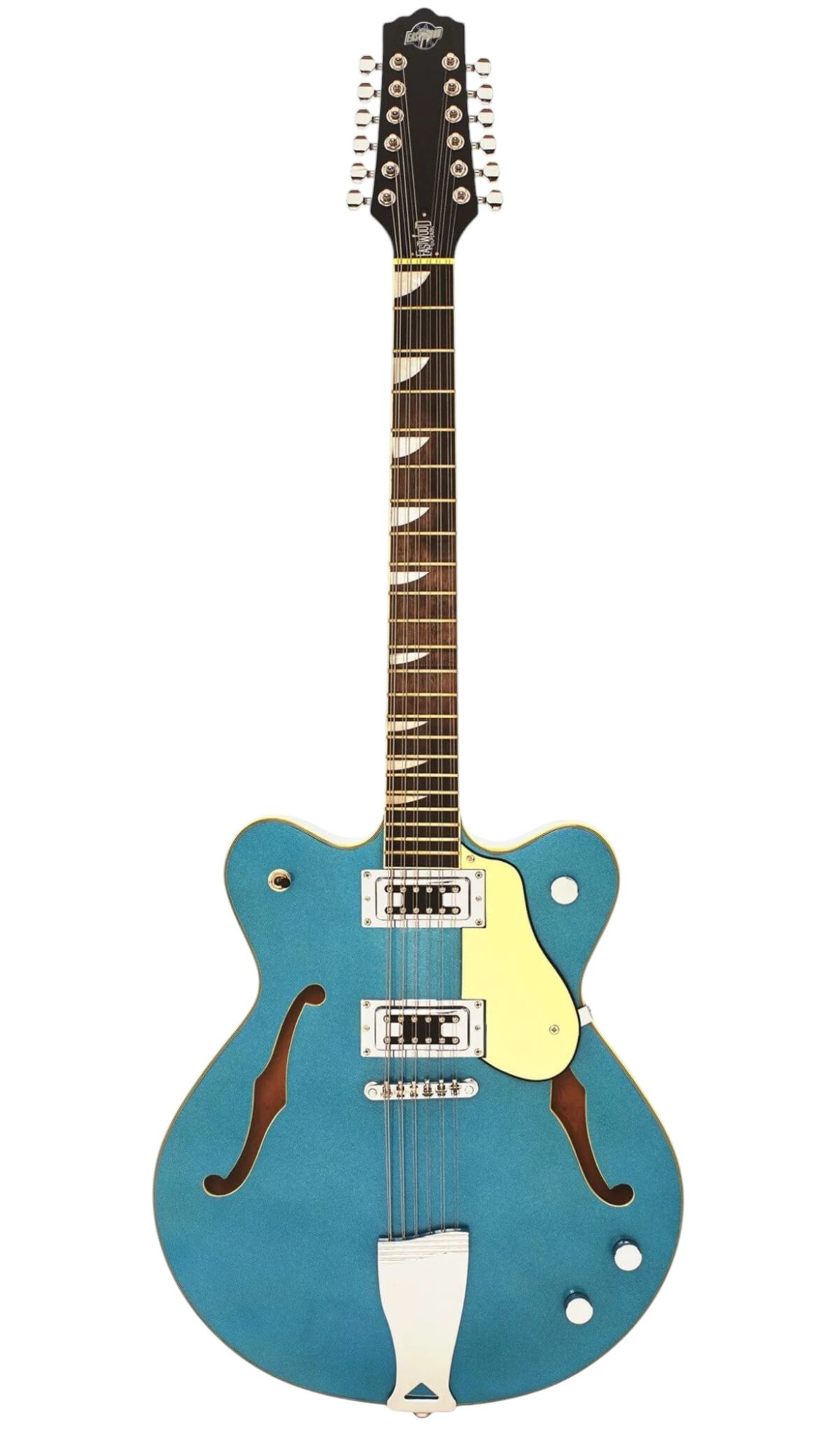 Eastwood Classic 12 Bleu Type SG Double cut Droitier