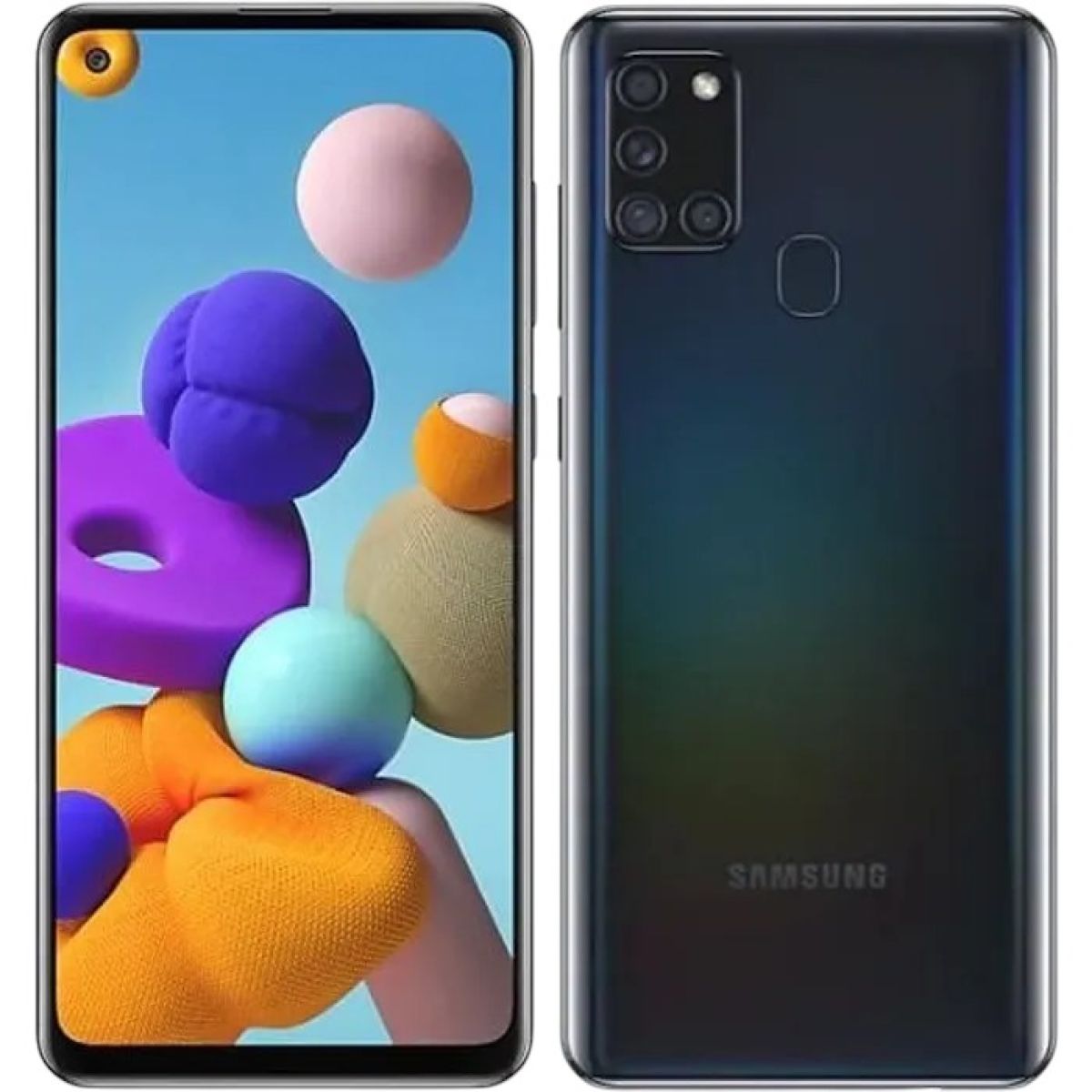 Samsung Galaxy A21s 64 Go Noir Prismatique Débloqué