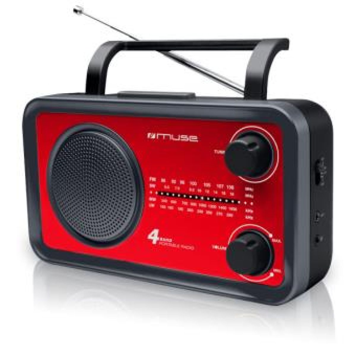 Muse M-05R Radio Portable Rouge