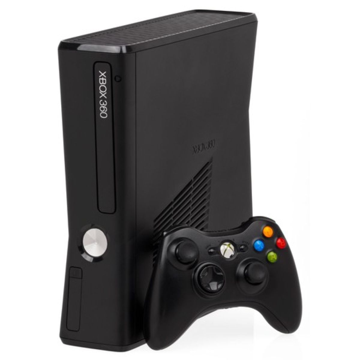 Microsoft Xbox 360 Slim 250 Go Noire avec 1 manette Console