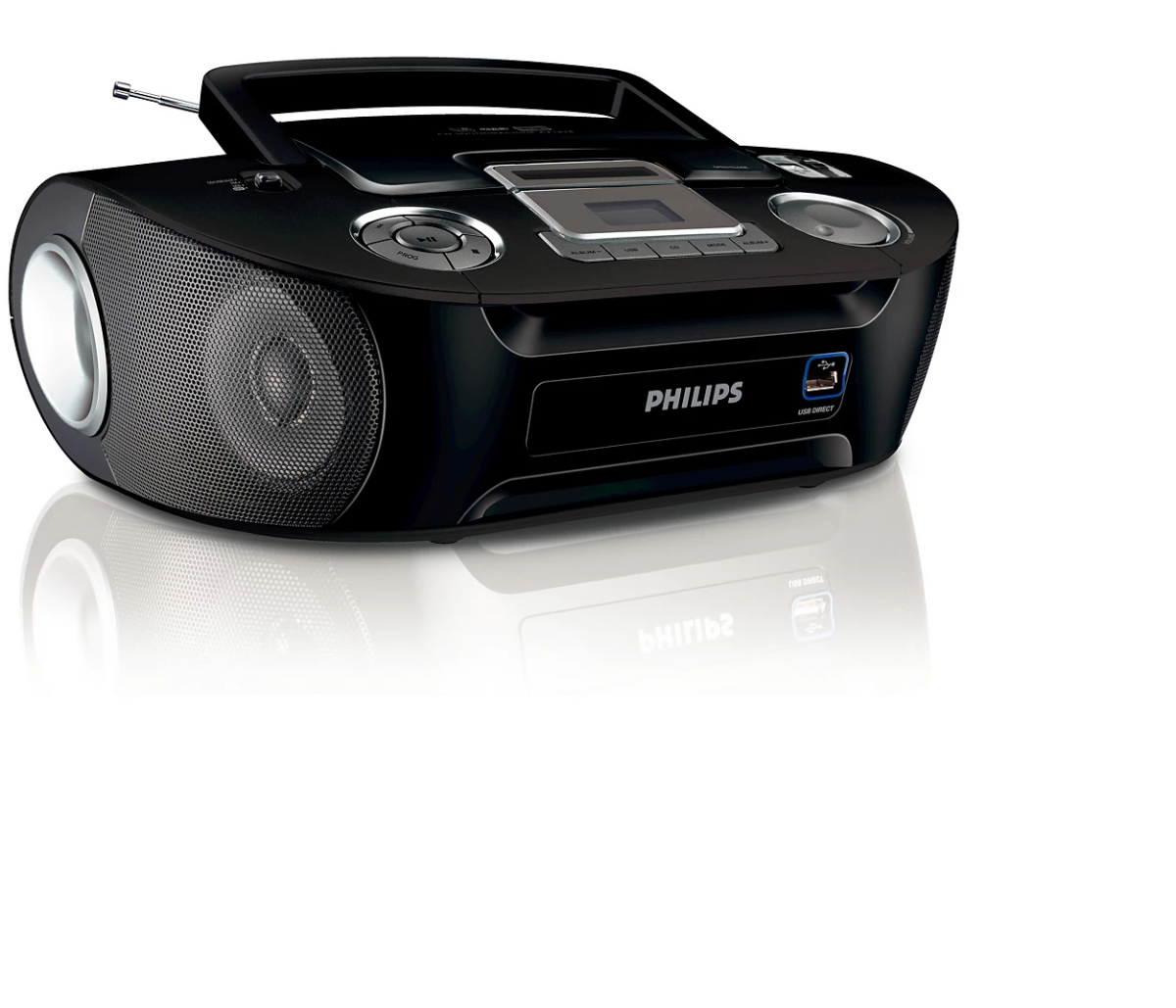 Philips AZ1834/12 Lecteur CD  Noir Poste
