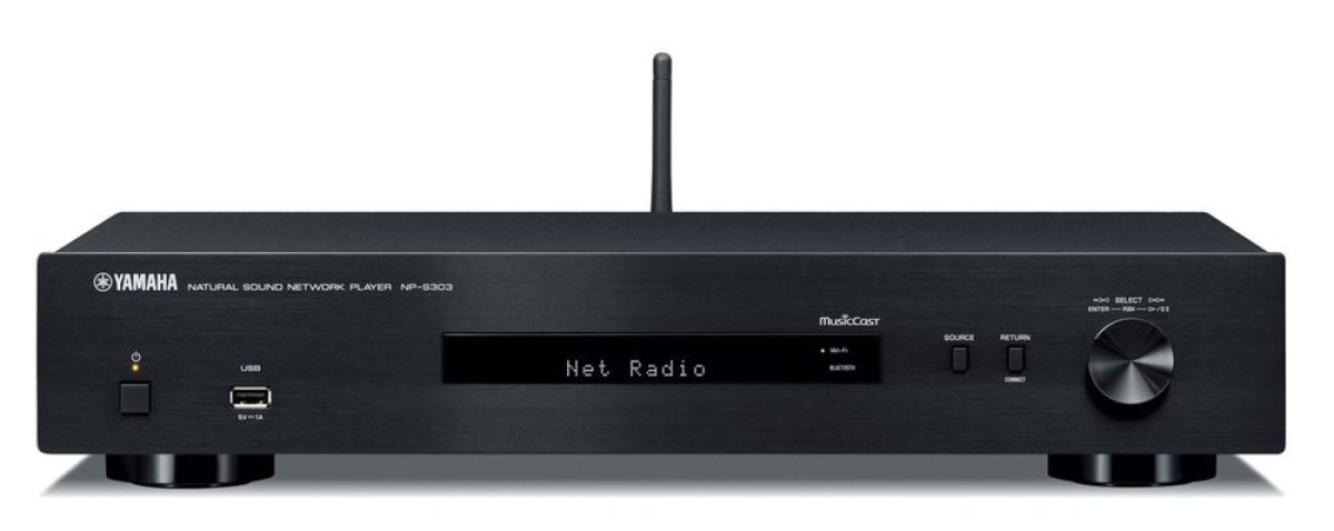 Yamaha NP-S303 Lecteur réseau Noir