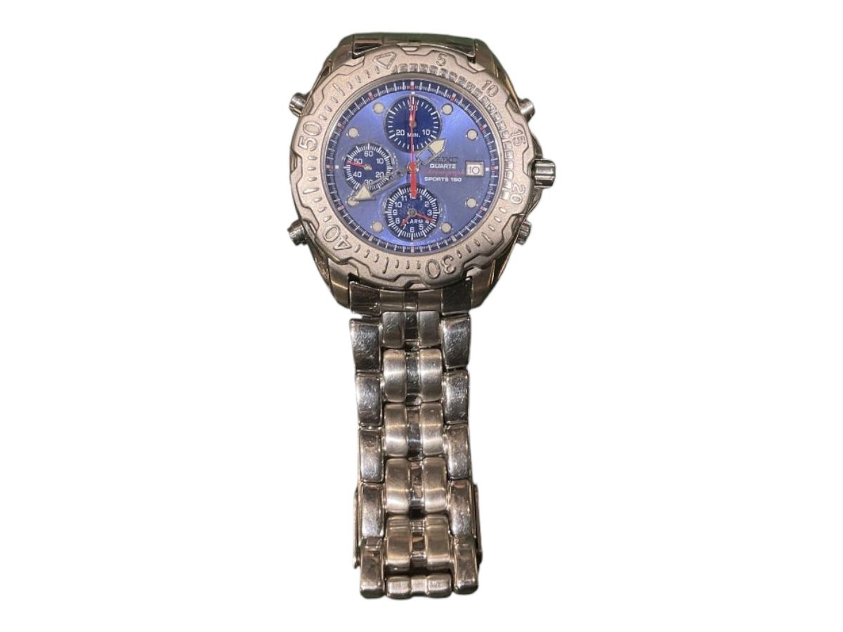 Seiko Chronograph Sports 150 Quartz Acier