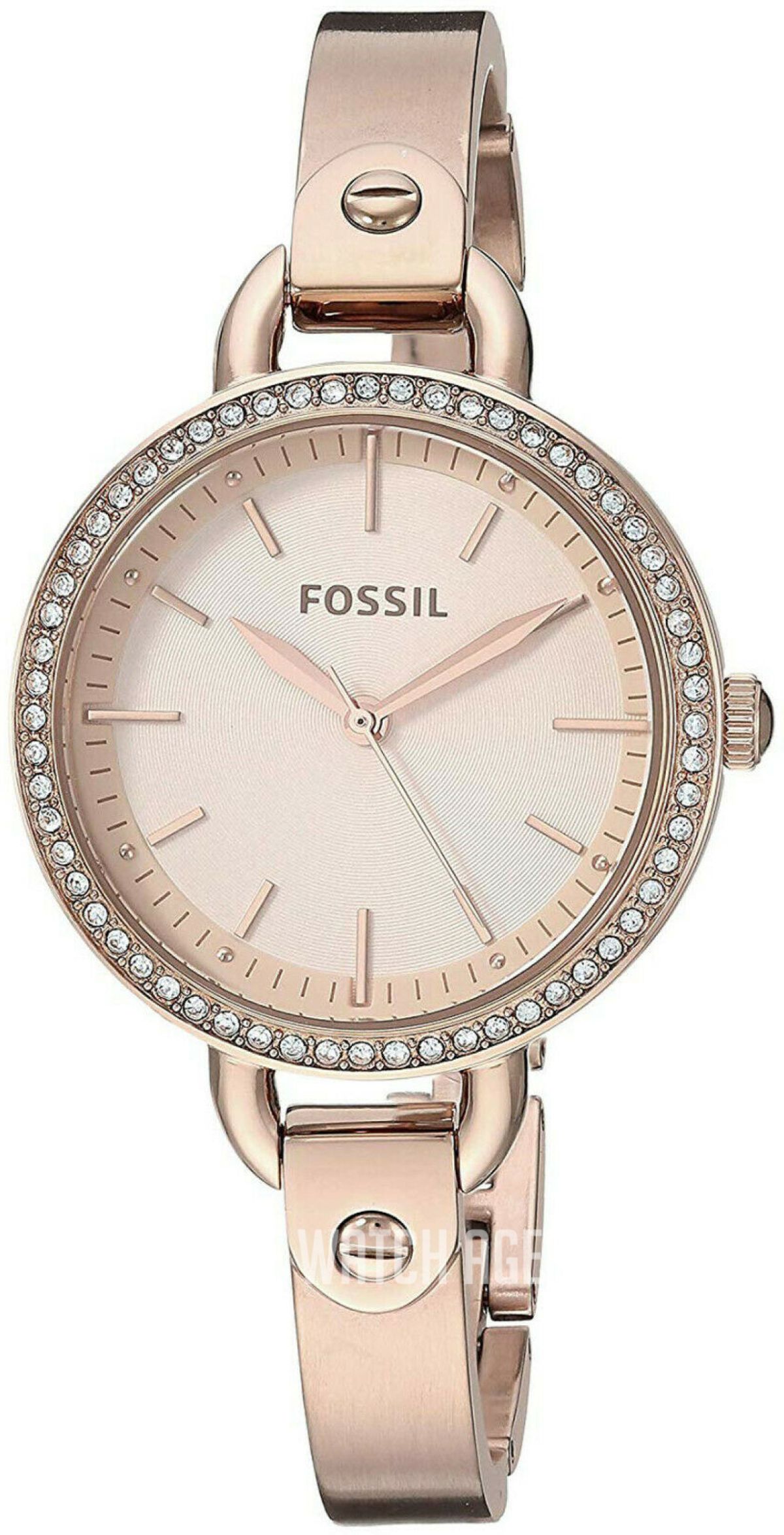 Fossil BQ3163 Quartz ROSE Acier