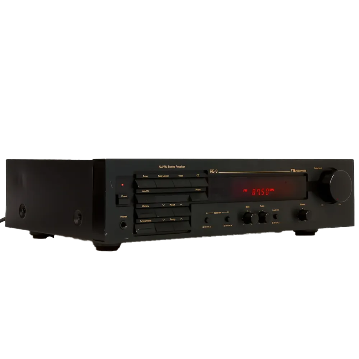 Nakamichi RE-3 Stéréo  Noir