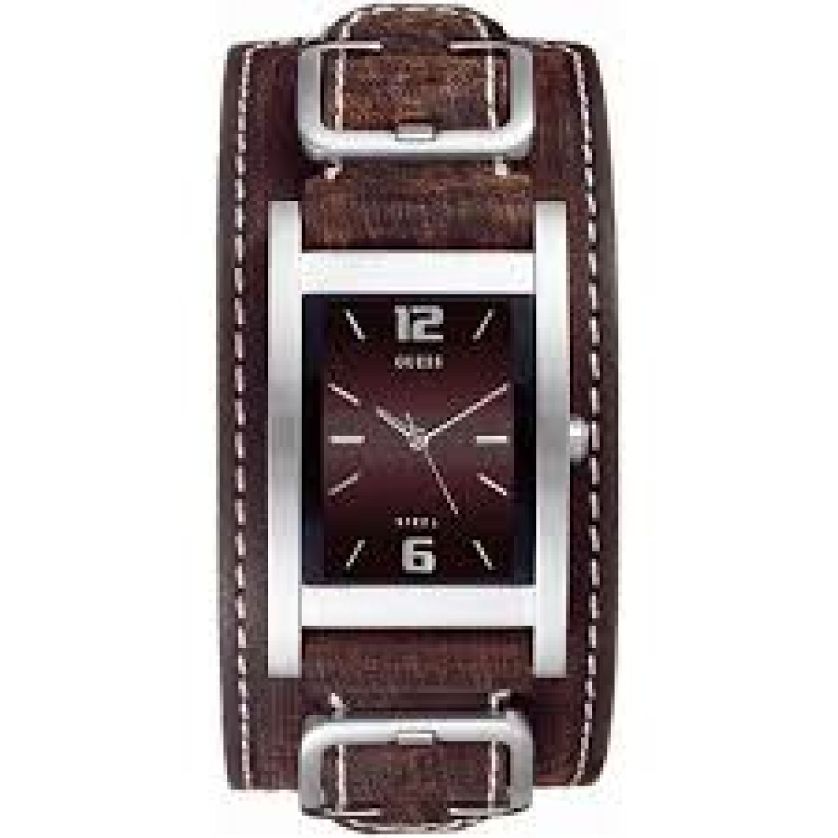 Guess I75540G1 Quartz Marron Cuir