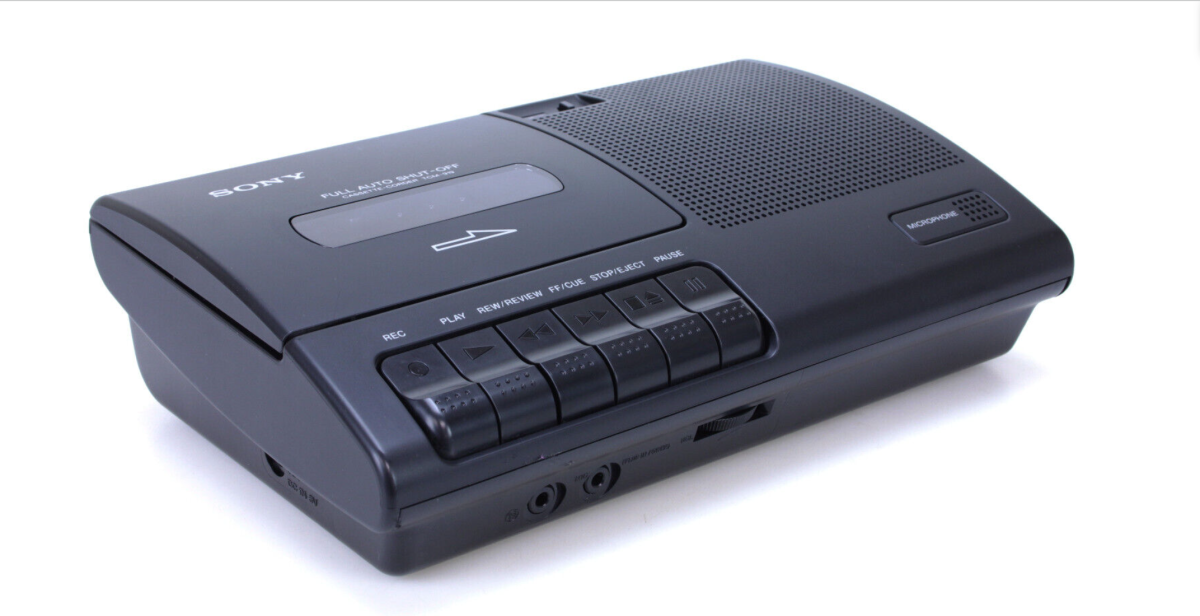 Sony TCM-919 Magnétophone à K7 Noir