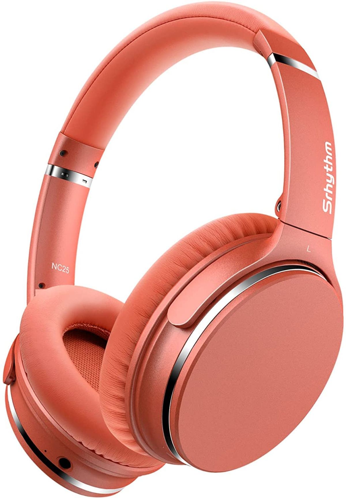 Srhythm NC25 Casque Arceau Bluetooth Corail