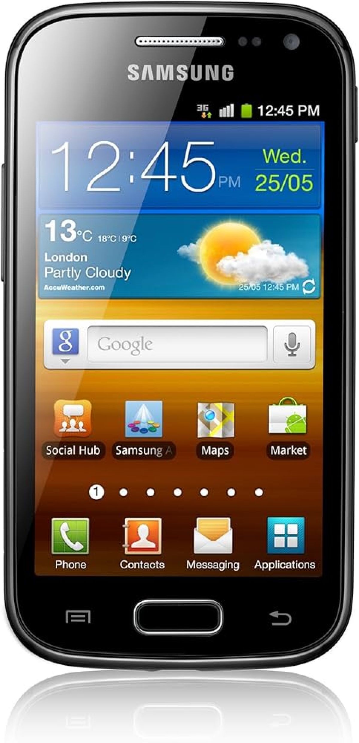 Samsung Galaxy Ace 2 GT-I8160P Noir Débloqué