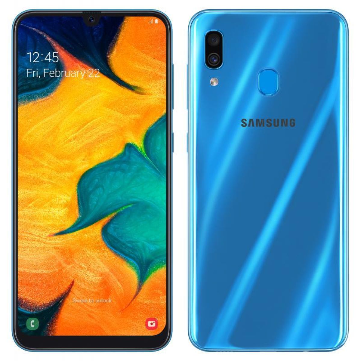 Samsung Galaxy A30 64 Go Noir Débloqué