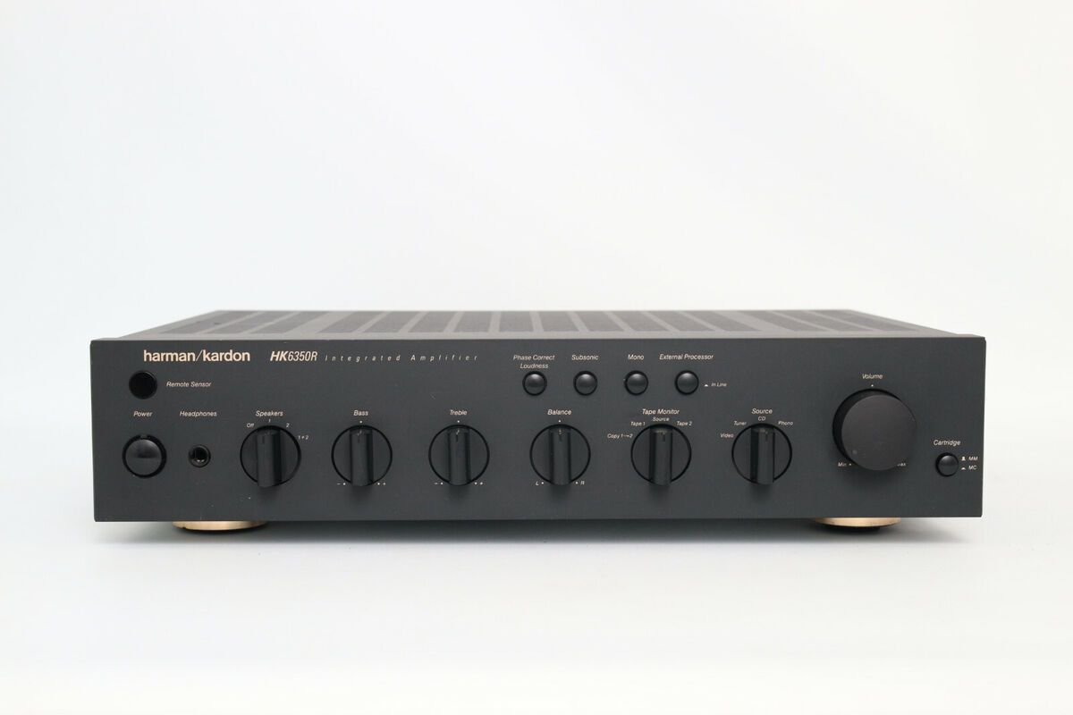 Harman Kardon HK6350R Stéréo  Noir