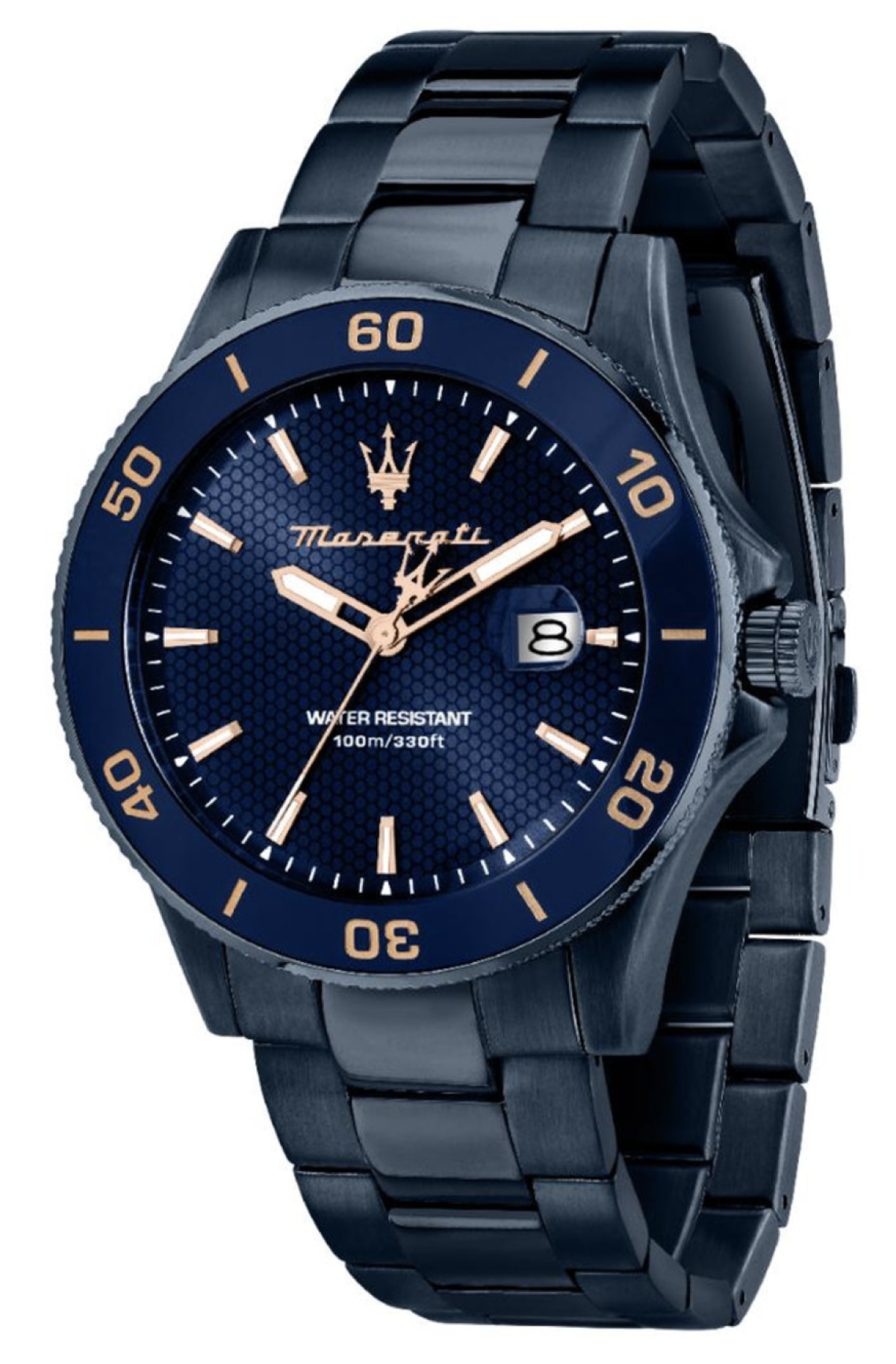 Maserati 40097 Quartz bleu Céramique