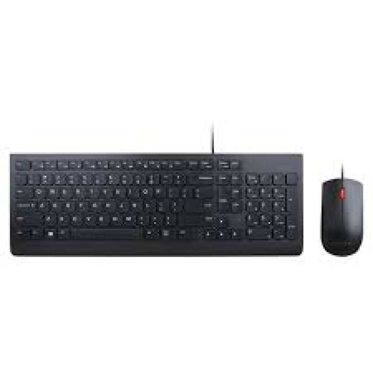 Lenovo Clavier Filaire KBBH21 + Souris Filaire M-U0025-O  noir